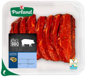 K-PURLAND Nacken-/Kammkotelett vom Schwein, mariniert, kg