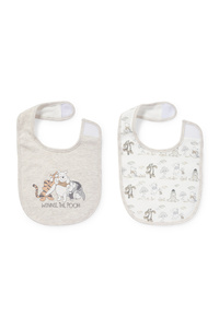C&A Multipack 2er-Winnie Puuh-Baby-Lätzchen, Beige, Größe: 1 size