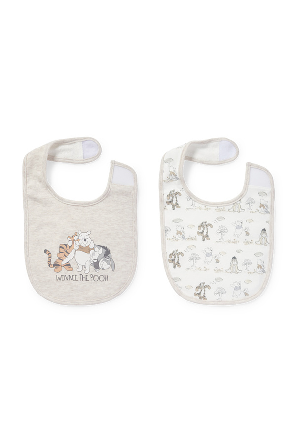 Bild 1 von C&A Multipack 2er-Winnie Puuh-Baby-Lätzchen, Beige, Größe: 1 size