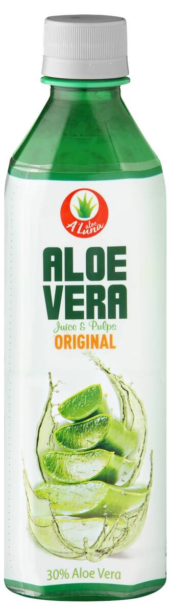 Bild 1 von A'LUNA Aloe Vera Erfrischungsgetränk, 0,5-l-Fl.