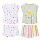 Bild 1 von HIP&HOPPS® Kinder-Shorty-Pyjama, 2-teilig
