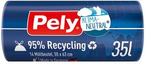 PELY Recycling-Müllbeutel, Rolle