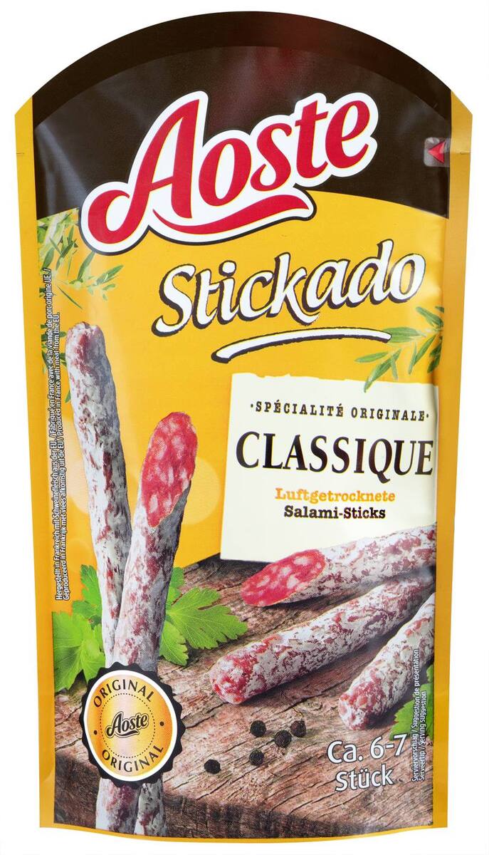 Bild 1 von AOSTE Stickado Mini-Salamis, 60 - 90-g-Packg.