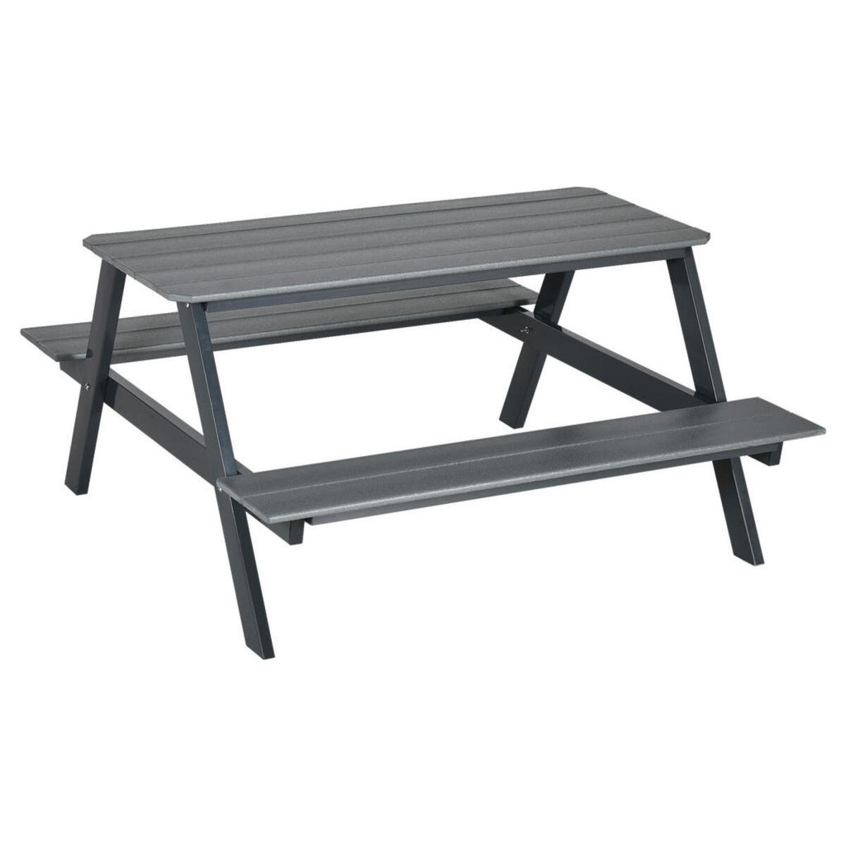 Bild 1 von Outsunny Picknick Tisch mit Bank