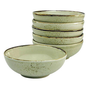 CreaTable Schalen-Set NATURE COLLECTION sand Steinzeug D: ca. 16,5 cm
