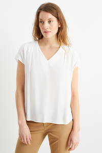 C&A Bluse, Weiß, Größe: 34