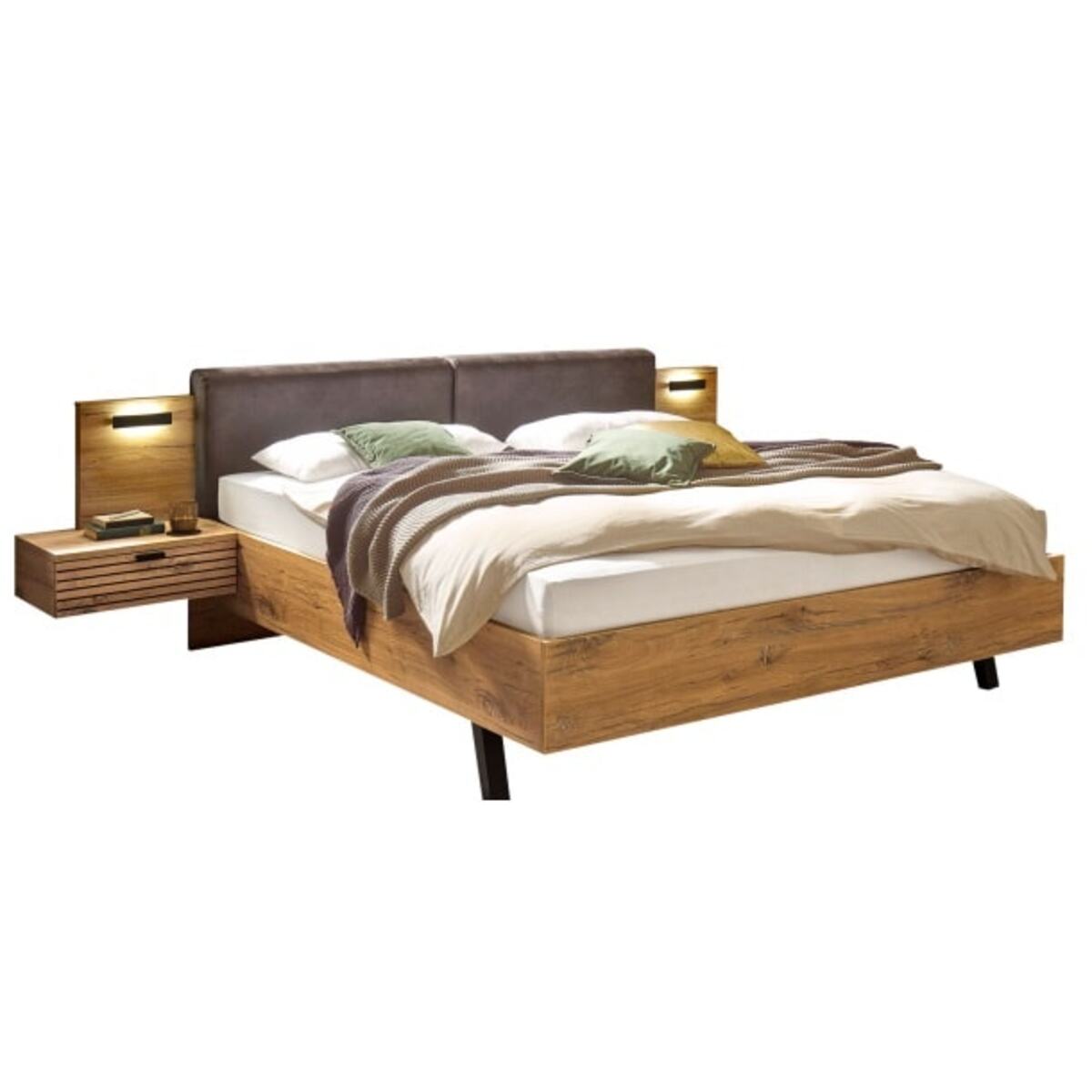 Bild 1 von Bettanlage Trattino 295,4x94x215,5cm Liegefläche 180x200cm