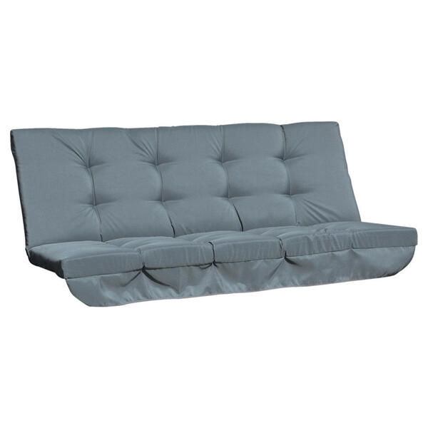Bild 1 von Sitzkissen dunkelgrau Schaumstoff B/H/L: ca. 100x8x170 cm