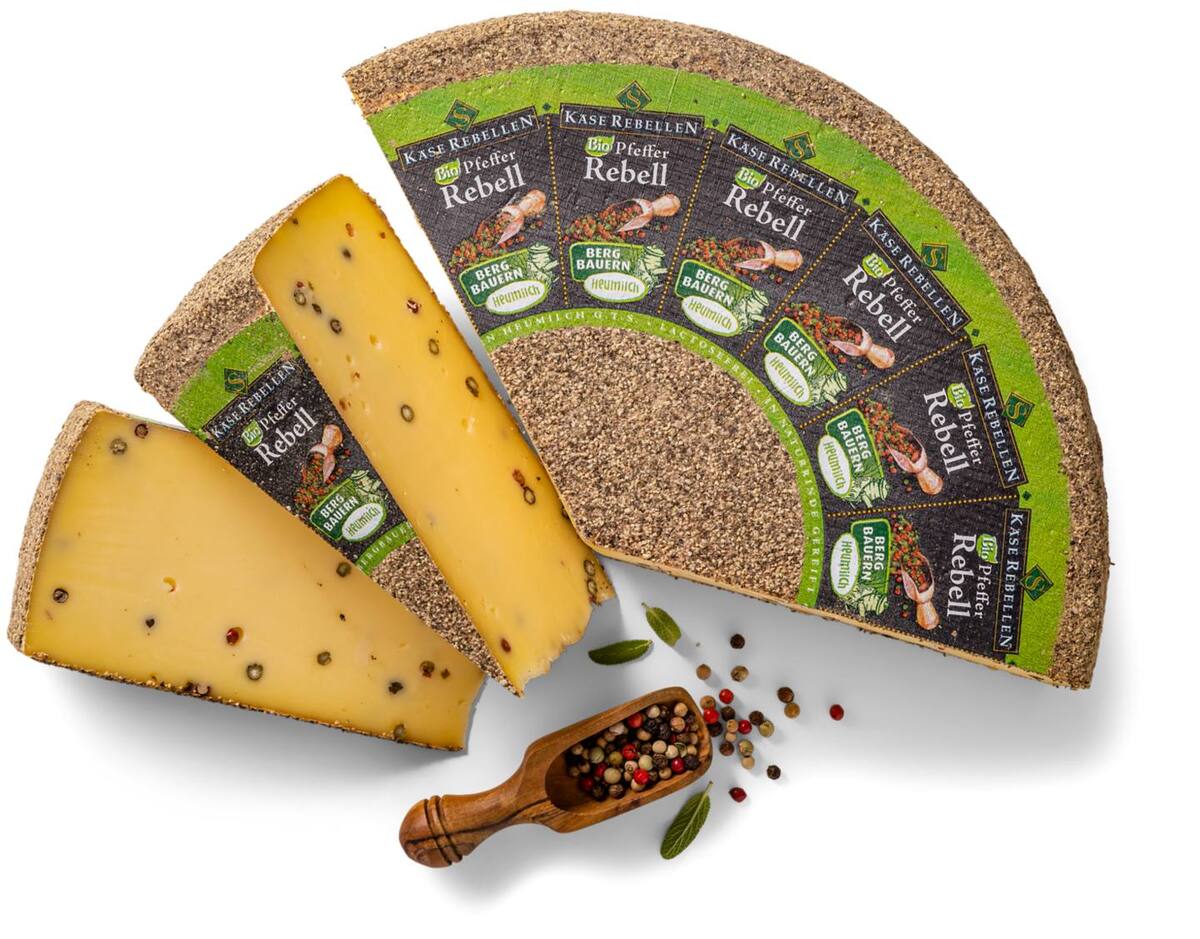 Bild 1 von KÄSEREBELLEN Bio-Schnittkäse, 100 g