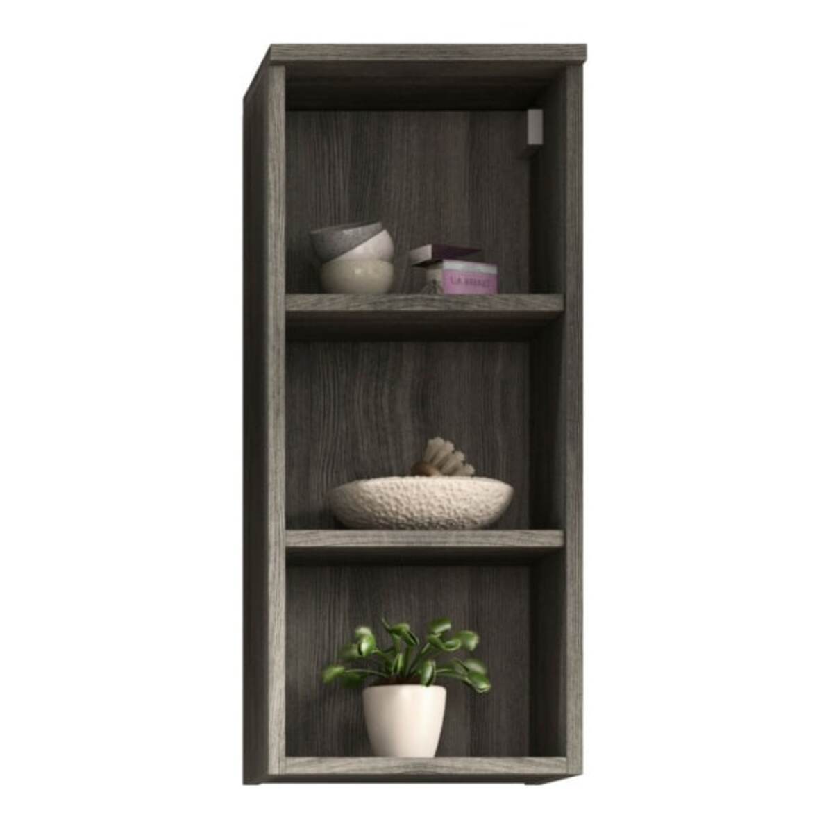 Bild 1 von Hängeregal York Rauchsilber grau 30x68x19 cm