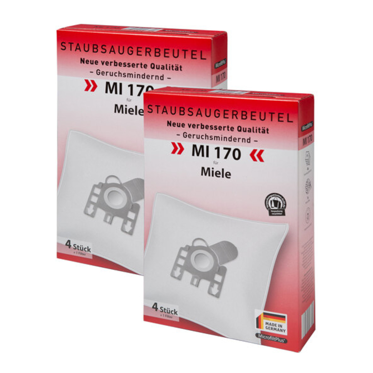 Bild 1 von Staubsaugerbeutel Mi170, 2er Set