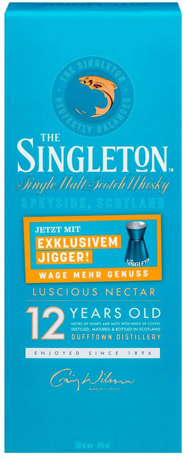 Bild 1 von THE SINGLETON Single Malt Scotch Whisky 12 Jahre, 0,7-l-Fl.