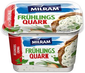 MILRAM Frühlingsquark oder Sour Cream, 379-g-Becher