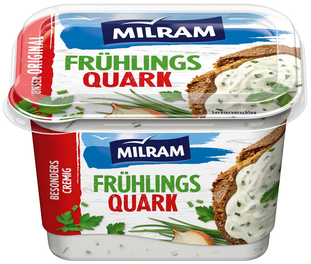 Bild 1 von MILRAM Frühlingsquark oder Sour Cream, 379-g-Becher