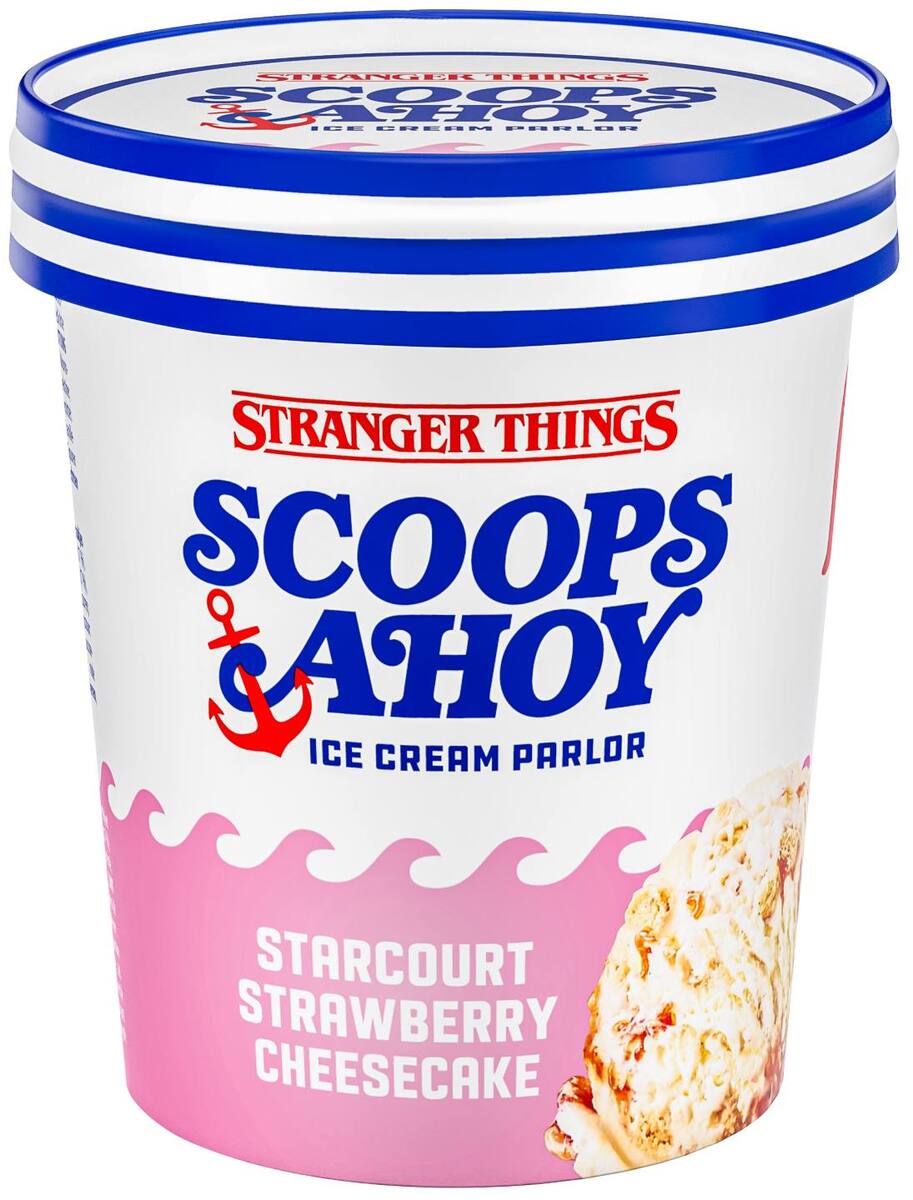 Bild 1 von STRANGER THINGS Scoops Ahoy Eis, 464-ml-Becher