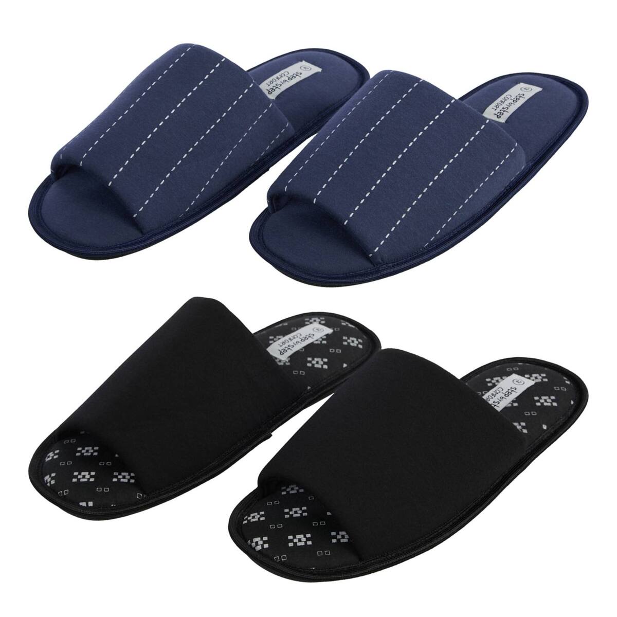 Bild 1 von STEP BY STEP Herren-Hausschuhe »Open Toe«, Paar