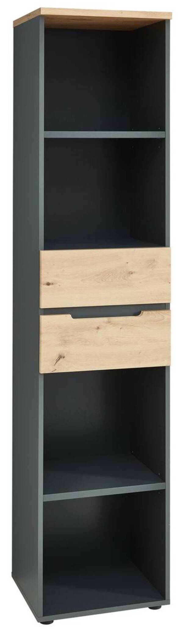 Bild 1 von Voleo Regal schmal DETROIT, Holznachbildung