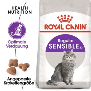 Royal Canin Sensible 33 10kg + 2kg gratis