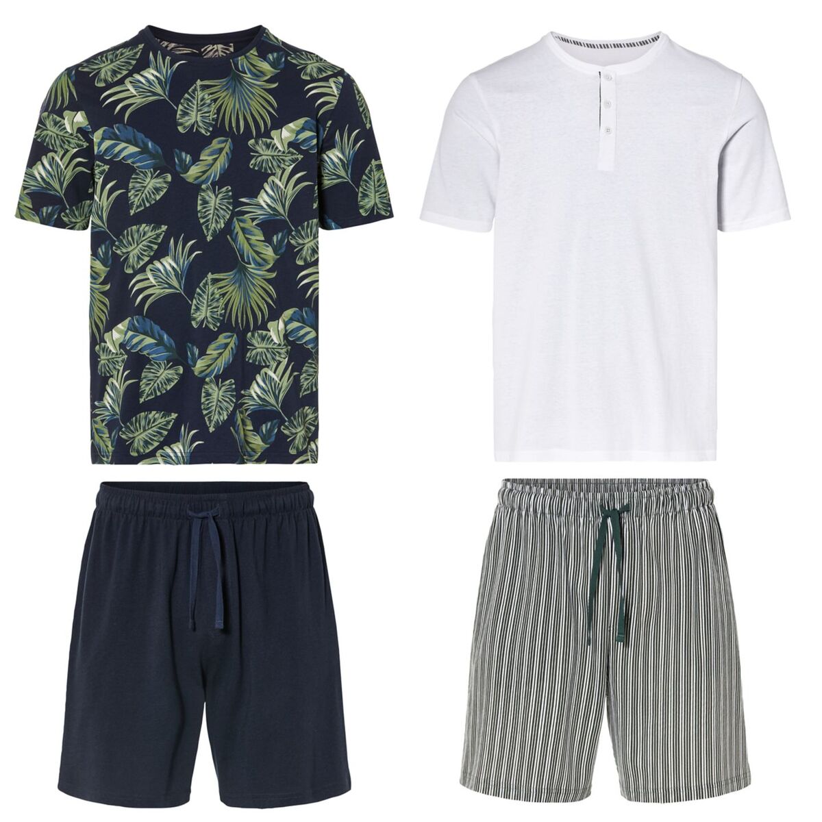 Bild 1 von TOWNLAND® Herren-Shorty-Pyjama, 2-teilig