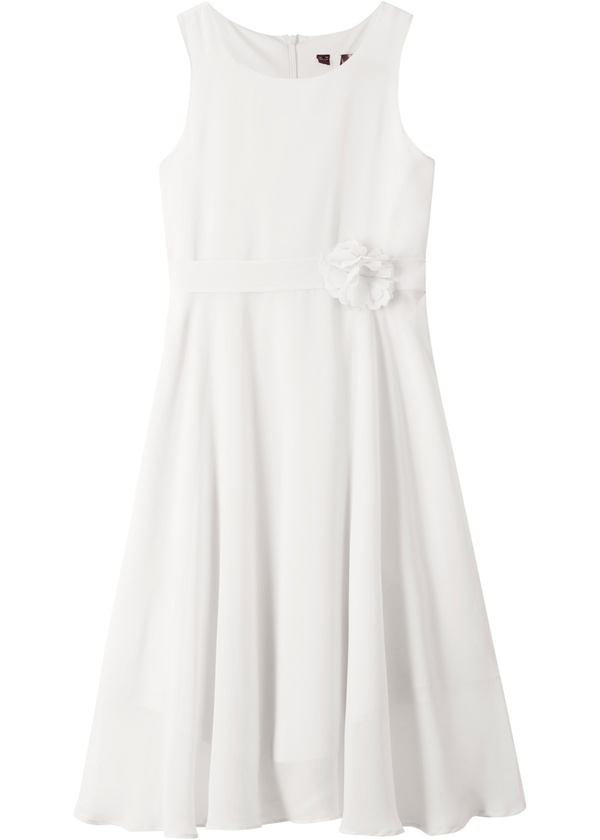 Bild 1 von Festliches Mädchen Kleid, 128, Weiß