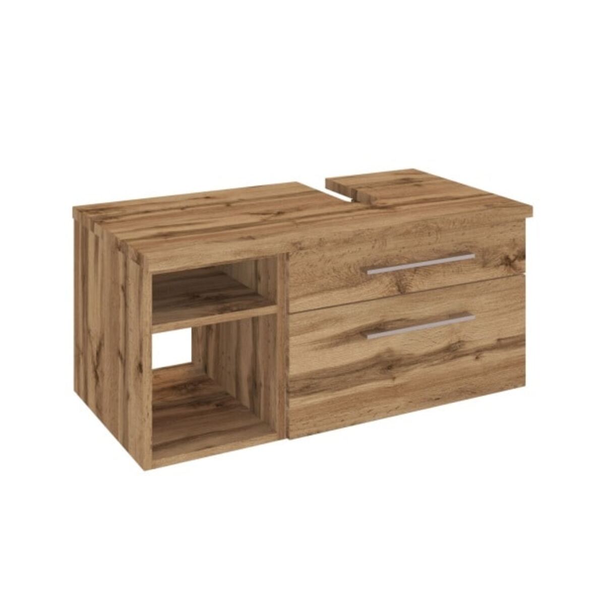 Bild 1 von Waschbeckenunterschrank Davos Wotan Eiche-Optik 90x41x47 cm