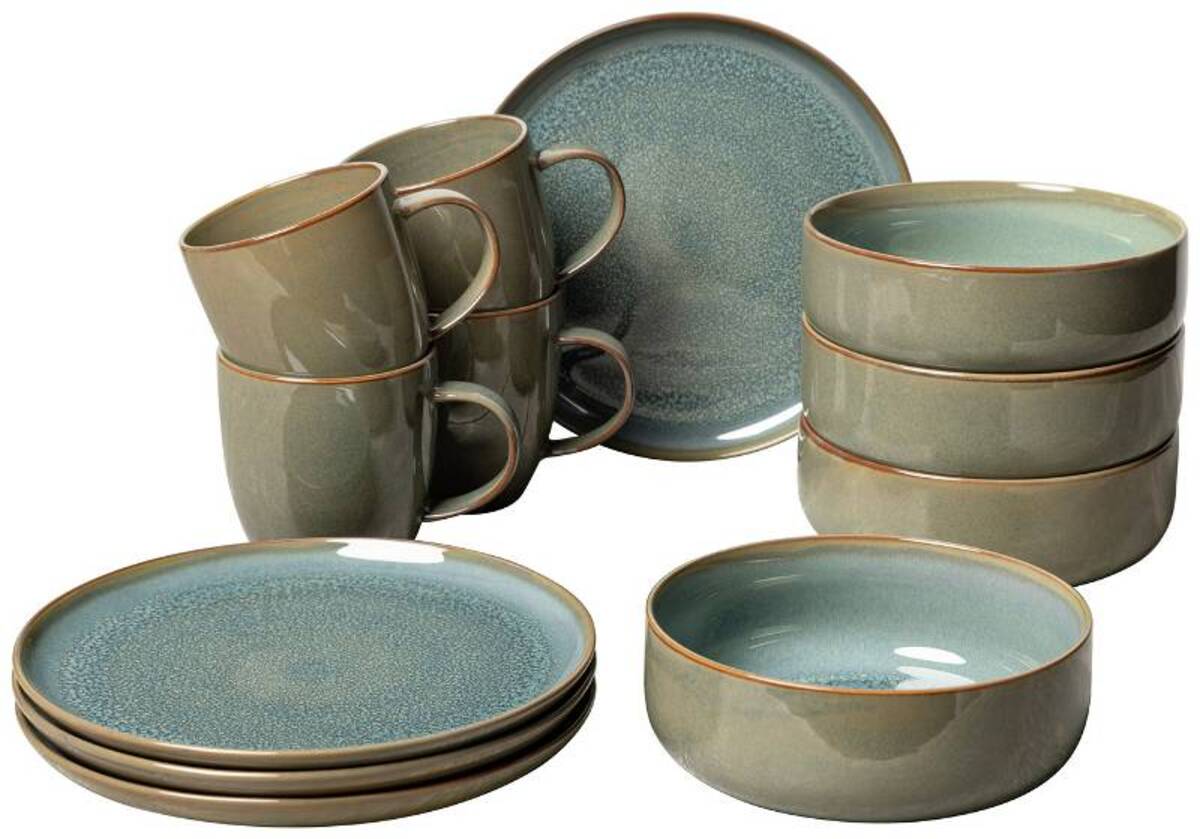 Bild 1 von Like by Villeroy & Boch Frühstücksset 12-tlg. CRAFTED BREEZE,...