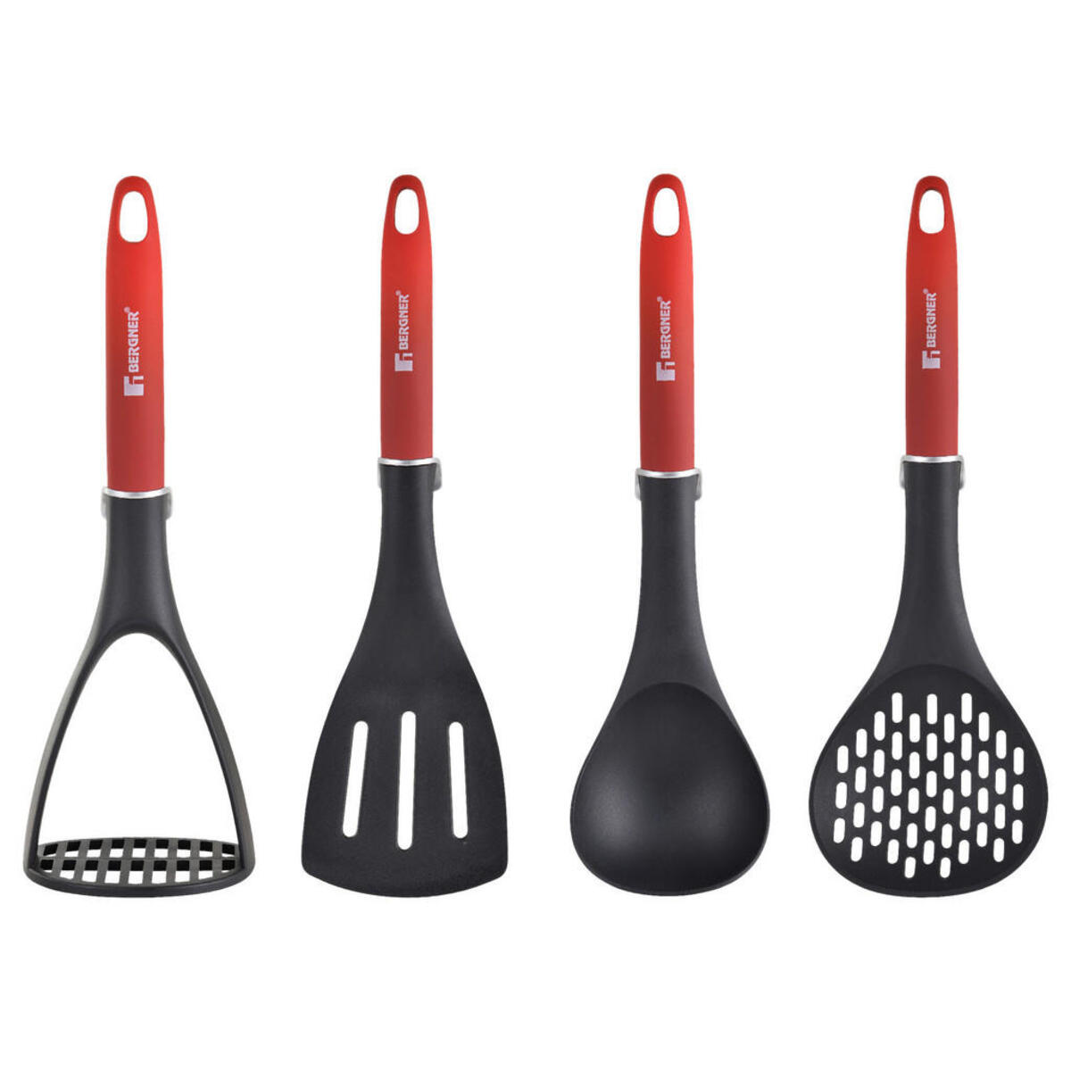 Bild 1 von BERGNER Küchenhelferset Classique schwarz Kunststoff