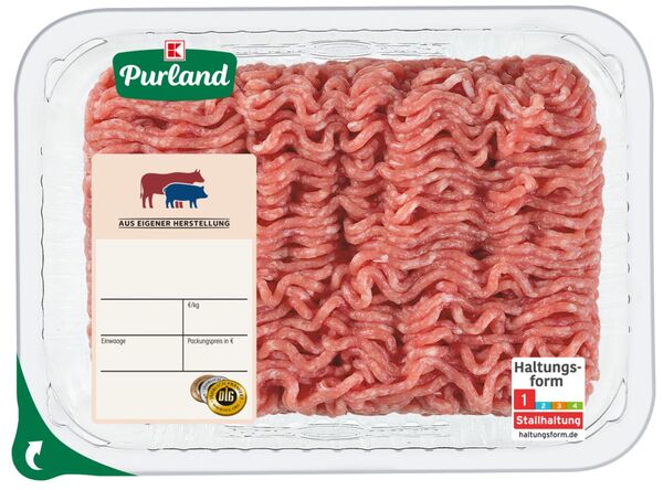 Bild 1 von K-PURLAND Hackfleisch gemischt, 500-g-Packg.