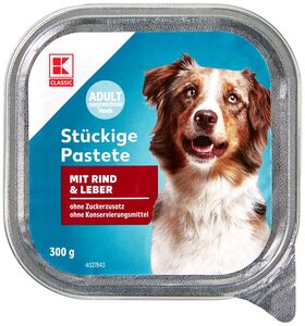 K-CLASSIC Saftiges Ragout oder stückige Pastete, 300-g-Schale