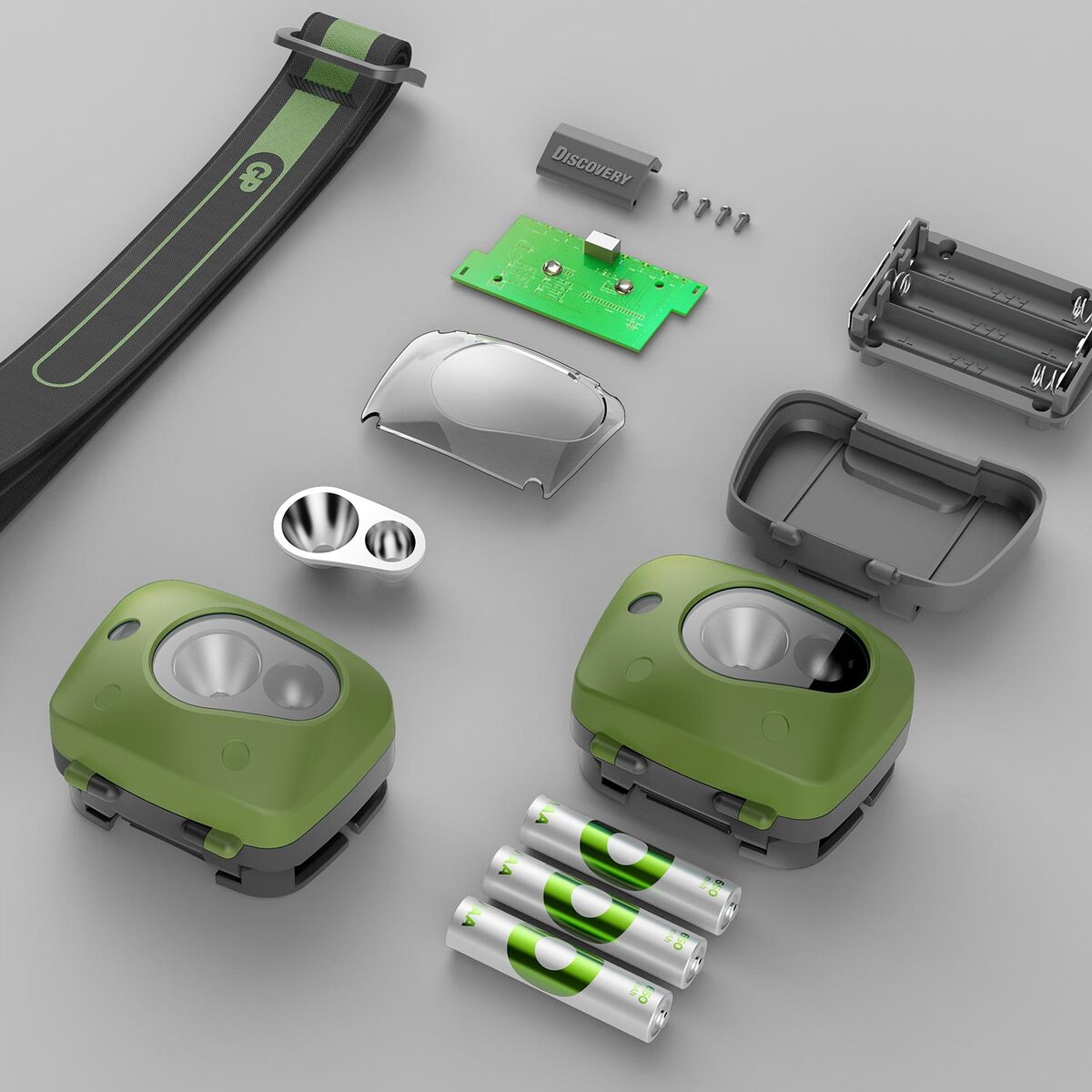 Bild 4 von GP Battery Stirnleuchte CH43 - Grün