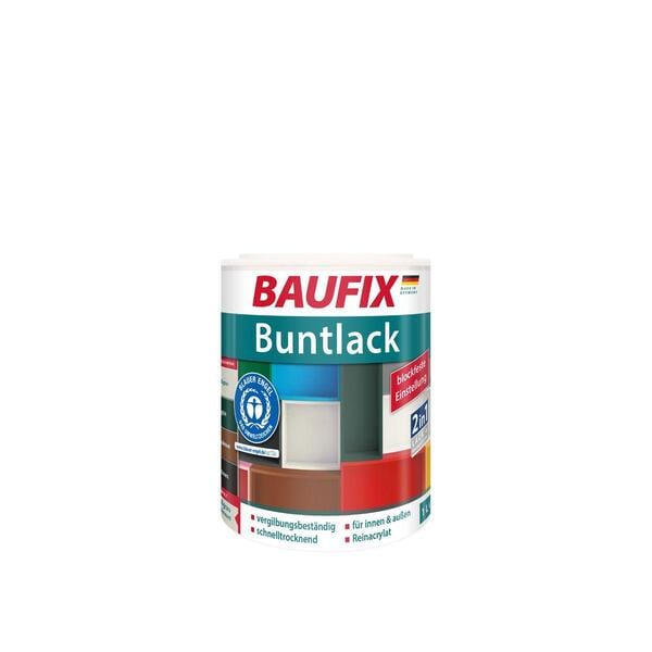 Bild 1 von BAUFIX Buntlack seidenmatt grün 2- er Set