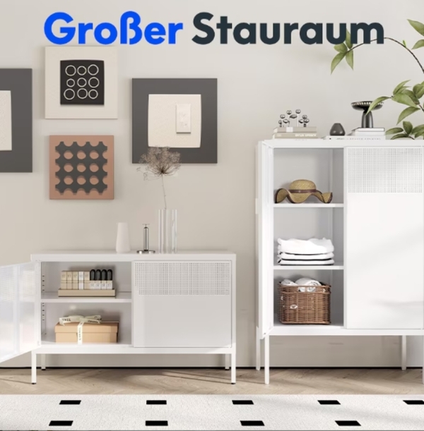 Bild 3 von FlexiSpot Multifunktionaler Spind Farbe: Weiß