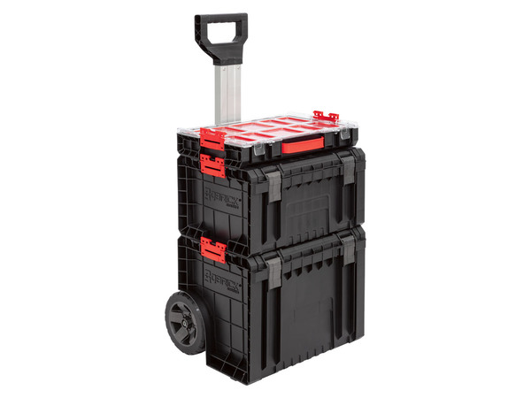 Bild 1 von Qbrick System Werkzeugwagen-Set »PRO Cart + RRO Toolbox + PRO Organizer 100«