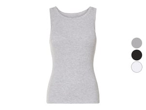 esmara® Damen BH Top in modischer Ripp-Qualität