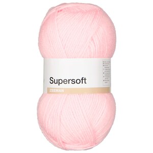 Supersoft Strickgarn, Hellrosa, 50 g