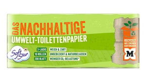 SoftStar Toilettenpapier 3-lagig RC Nature