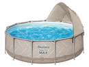 Bild 1 von Bestway Power Steel Pool mit Filterpumpe und Überdachung