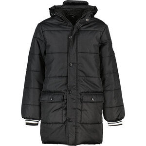 Kinderjacke Jungen Lange Ärmel, Schwarz, 110/116