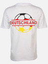 Bild 2 von Unisex T-Shirt mit Fußballmotiven
                 
                                                        Weiß