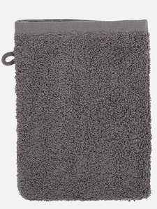 Waschhandschuh unifarben 16x21 cm
                 
                                                        Grau