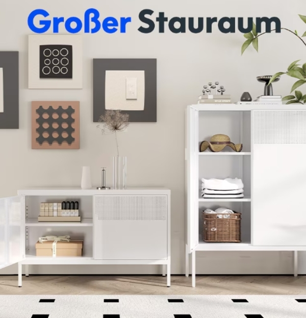 Bild 2 von FlexiSpot Multifunktionaler Spind  Farbe: Weiß