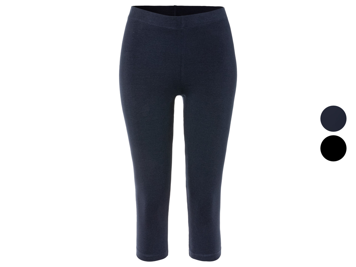 Bild 1 von esmara® Damen Capri-Leggings, hoher Baumwollanteil