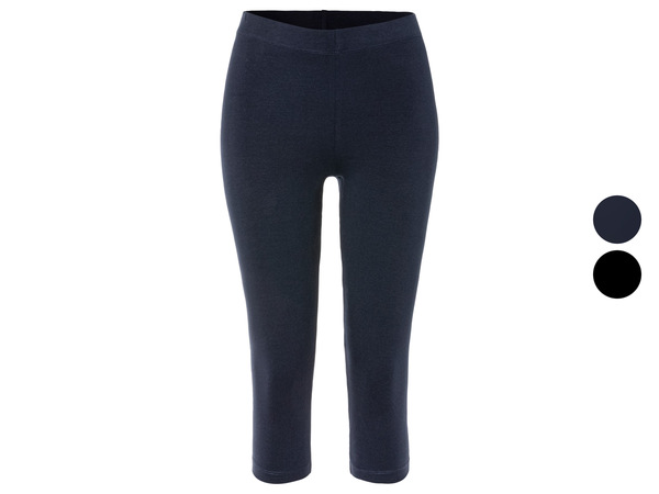 Bild 1 von esmara® Damen Capri-Leggings, hoher Baumwollanteil