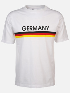 Unisex T-Shirt mit Fußballmotiven
                 
                                                        Weiß