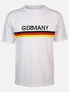 Bild 1 von Unisex T-Shirt mit Fußballmotiven
                 
                                                        Weiß