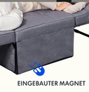 Bild 4 von Klappbares Schlafsofa mit verstellbarer Rückenlehne