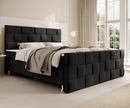 Bild 2 von Boxspringbett Tarifa 180x200cm Velour Schwarz / SL 3 / Deren 22