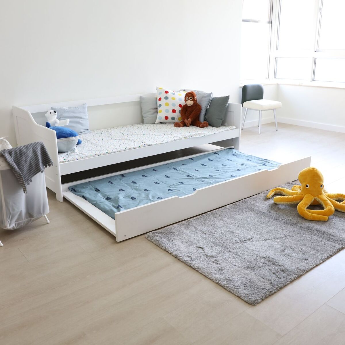 Bild 3 von Better Home Funktionsbett ca. 90 x 200 cm ausziehbares Bett inkl. Lattenrost weiß