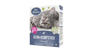 Pet Bistro Ultra-Klumpstreu Schneeweiß für Katzen 6L