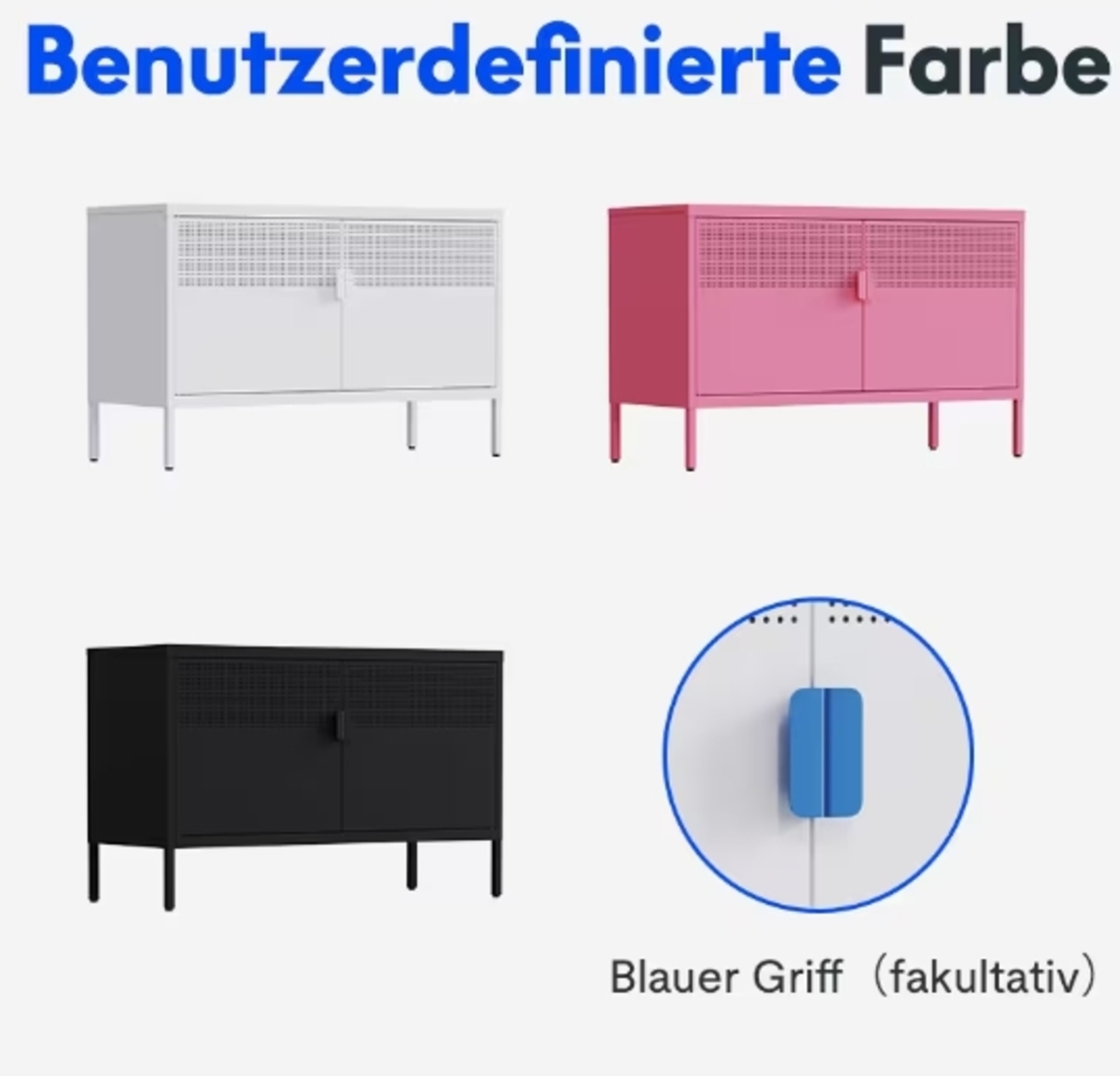 Bild 2 von FlexiSpot Multifunktionaler Spind Farbe: Weiß